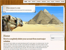 Tablet Screenshot of disconnect.com