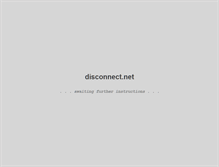 Tablet Screenshot of disconnect.net